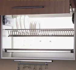 Dish dryers in the kitchen photo