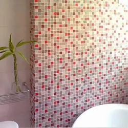 Self adhesive bathroom design