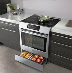 Современные газовые плиты для кухни с духовкой фото