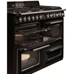 Modern gas stoves for the kitchen with oven photo