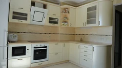 Kitchen pearls in the interior photo