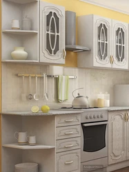 Kitchen pearls in the interior photo