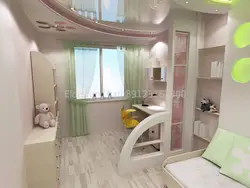 Bedroom design with a child in Khrushchev