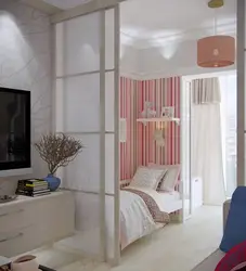 Xruşşovda Bir Uşaq Ilə Yataq Otağı Dizaynı