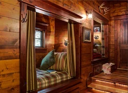 Interior of the hallway of a village house