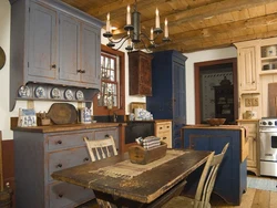 Kitchen Of An Old House Photo