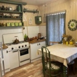Kitchen of an old house photo