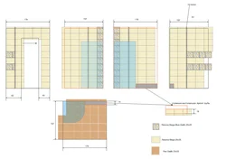 Bath design tile calculation