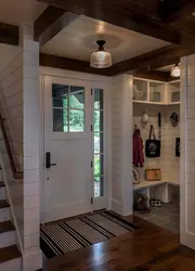 Kitchen hallway at the dacha photo