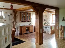 Mətbəx koridoru dacha fotoşəkili