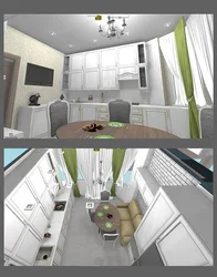 Кухня п44т дизайн распашонка