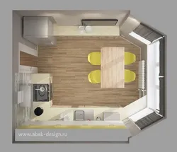 Кухня п44т дизайн распашонка