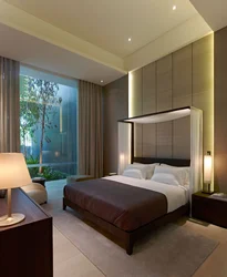 Otel kimi yataq otağı interyeri