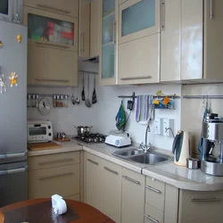 Kitchen design brezhnevka 6