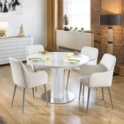Photo of kitchen tables in a modern style