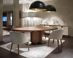 Photo of kitchen tables in a modern style