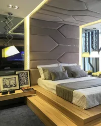 Soft Walls In The Bedroom Interior