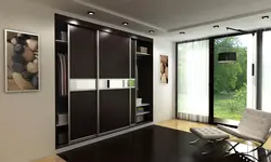 Built-In Wardrobes In The Living Room Photo Inside