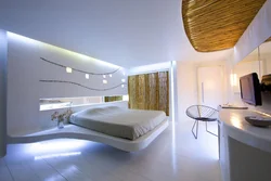 Techno bedroom design