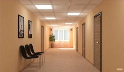 Office hallway interior