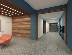 Office hallway interior