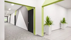 Office hallway interior