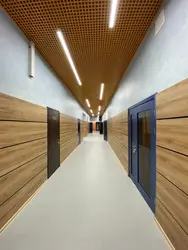 Office hallway interior