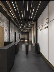 Office hallway interior