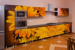 Kitchen interior self-adhesive