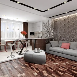 3d дызайн кухні гасцінай