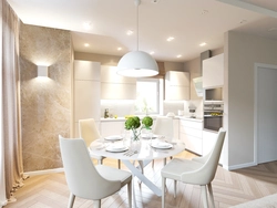 3D Kitchen Living Room Design