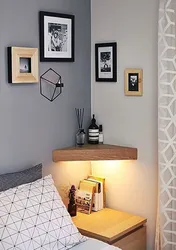 Bedroom corner interior photo