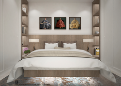 Bedroom corner interior photo