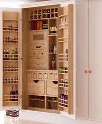 Narrow Cabinets In The Kitchen Interior