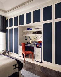 Wardrobe design for boy's bedroom