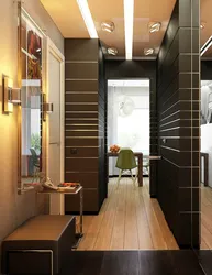 Hallway bathroom design