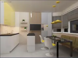 Yelek Mənzildə Mətbəx Dizaynı