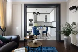 Interior kitchen doorway