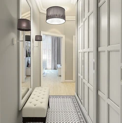 Hallway design in an apartment 10 sq m