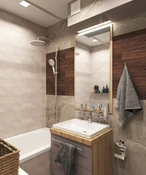 Loft in the bathroom photo Khrushchev