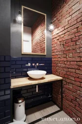 Loft in the bathroom photo Khrushchev