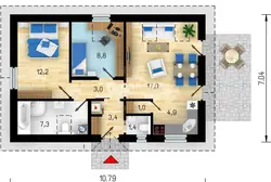 Two bedroom house design