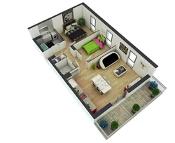 Two Bedroom House Design