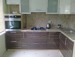 Kitchen design corner photo with pencil case