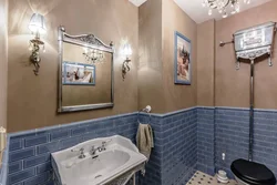 Bathroom design with ventilation duct