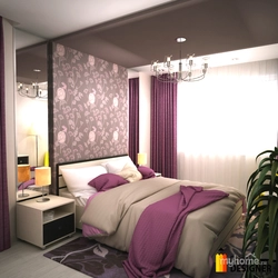 Bedroom design Khrushchev 2