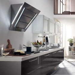 Kitchen Design With Full-Wall Hood