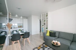 Peak kitchen living room interior