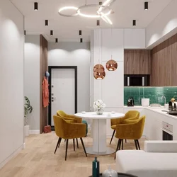 Peak kitchen living room interior