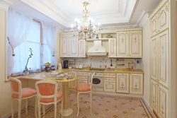 Королевский интерьер кухня фото